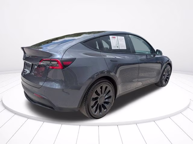 2021 Gray Tesla Model Y Long Range AWD SUV