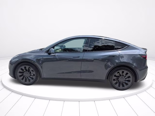 2021 Gray Tesla Model Y Long Range AWD SUV