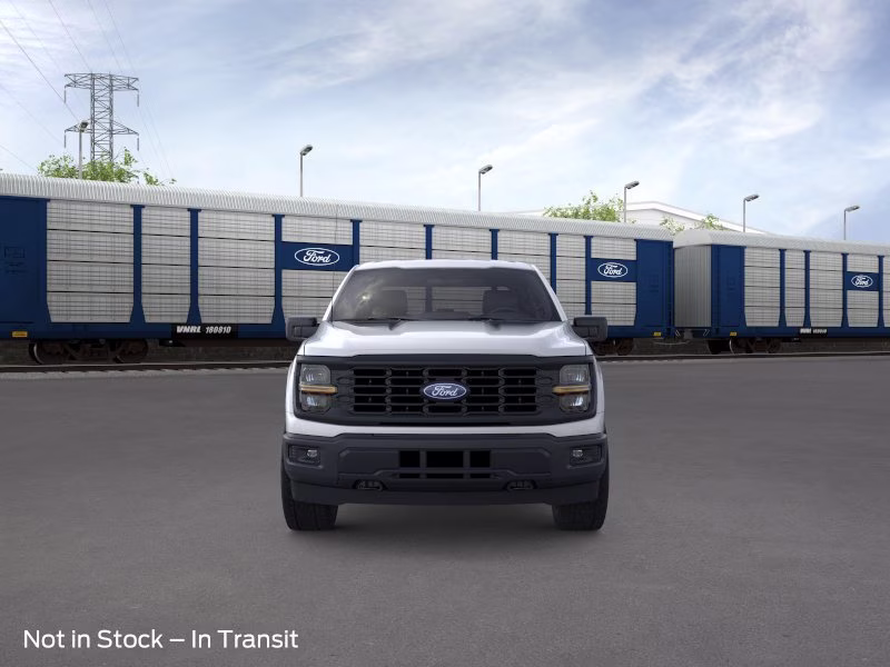 2026 Iconic Silver Metallic Ford F-150 STX Crew Cab Pickup 4X4 Truck