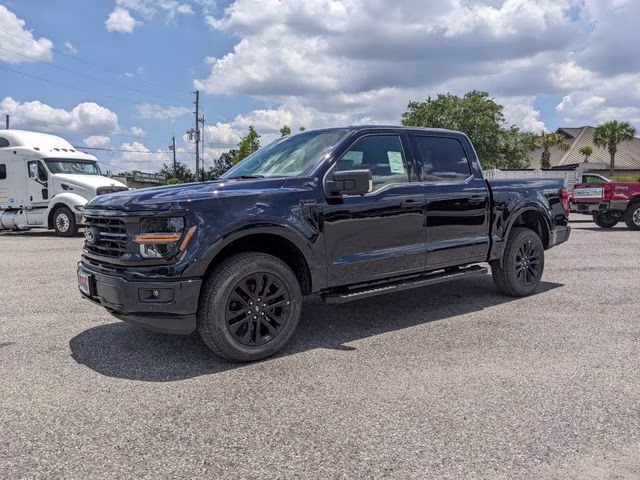 2026 Antimatter Blue Metallic Ford F-150 XLT 4X4 Truck