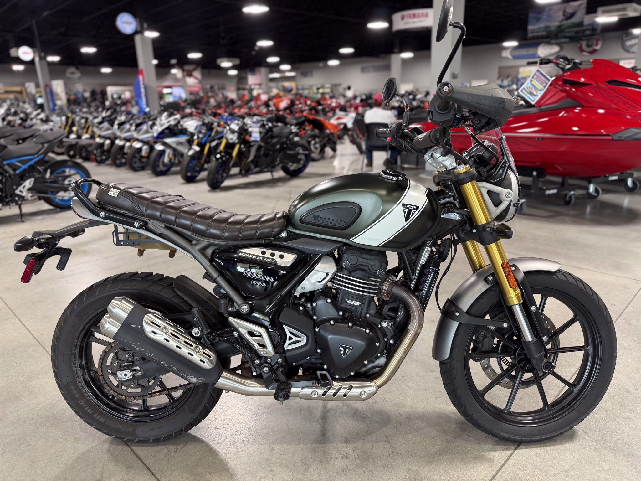 2024 Triumph Scrambler 400 X Motorcycle