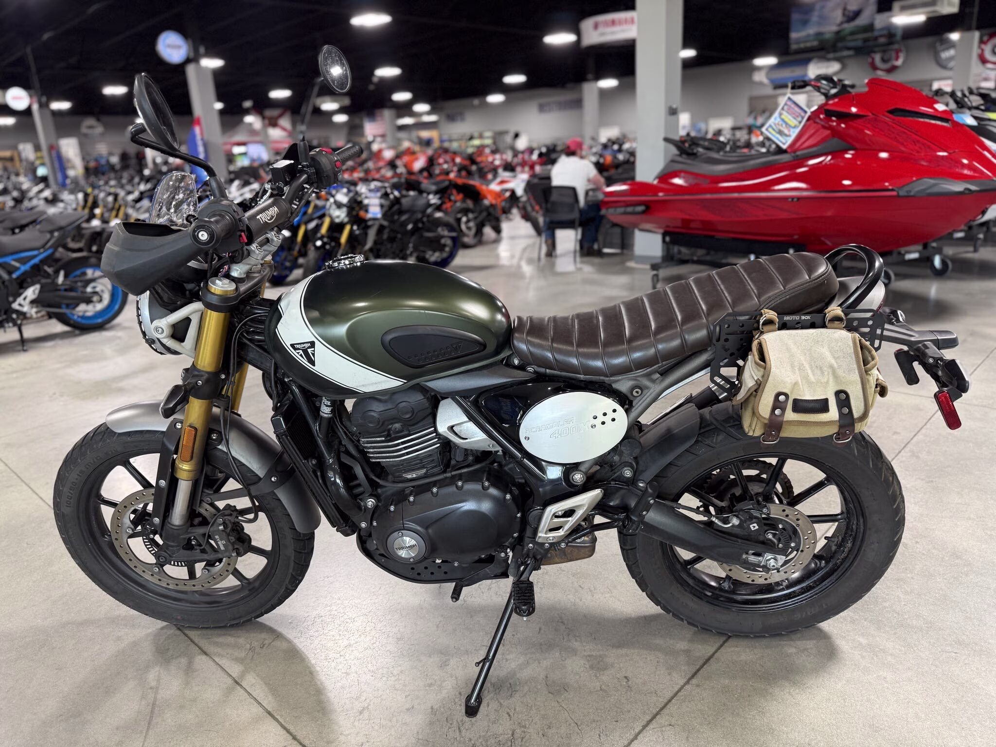 2024 Triumph Scrambler 400 X Motorcycle