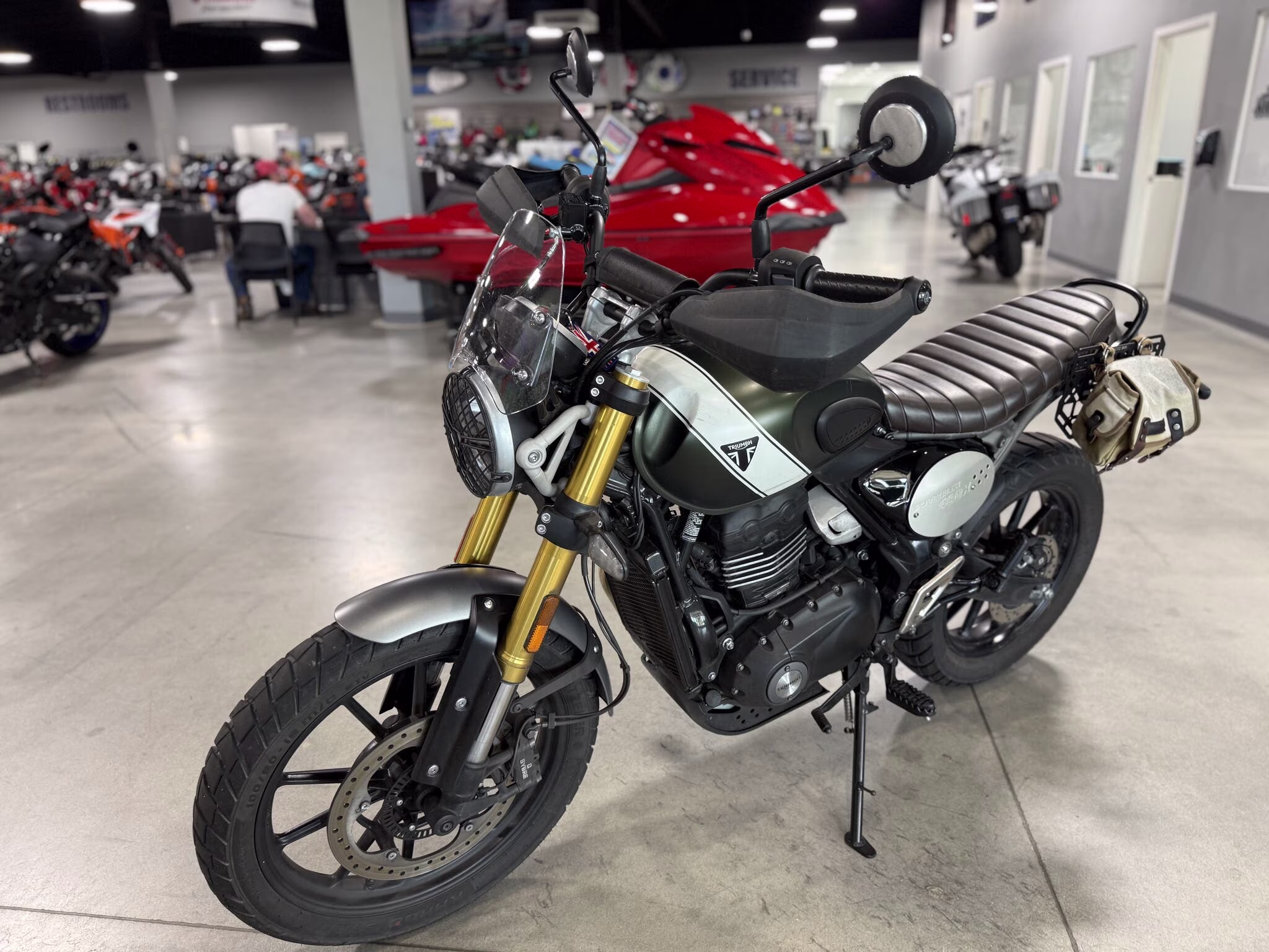 2024 Triumph Scrambler 400 X Motorcycle