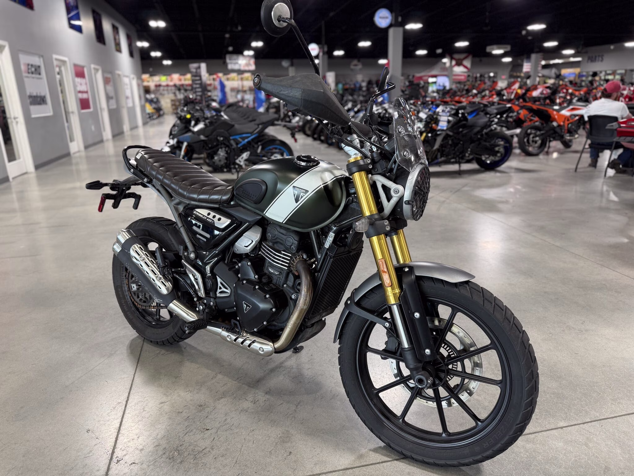 2024 Triumph Scrambler 400 X Motorcycle