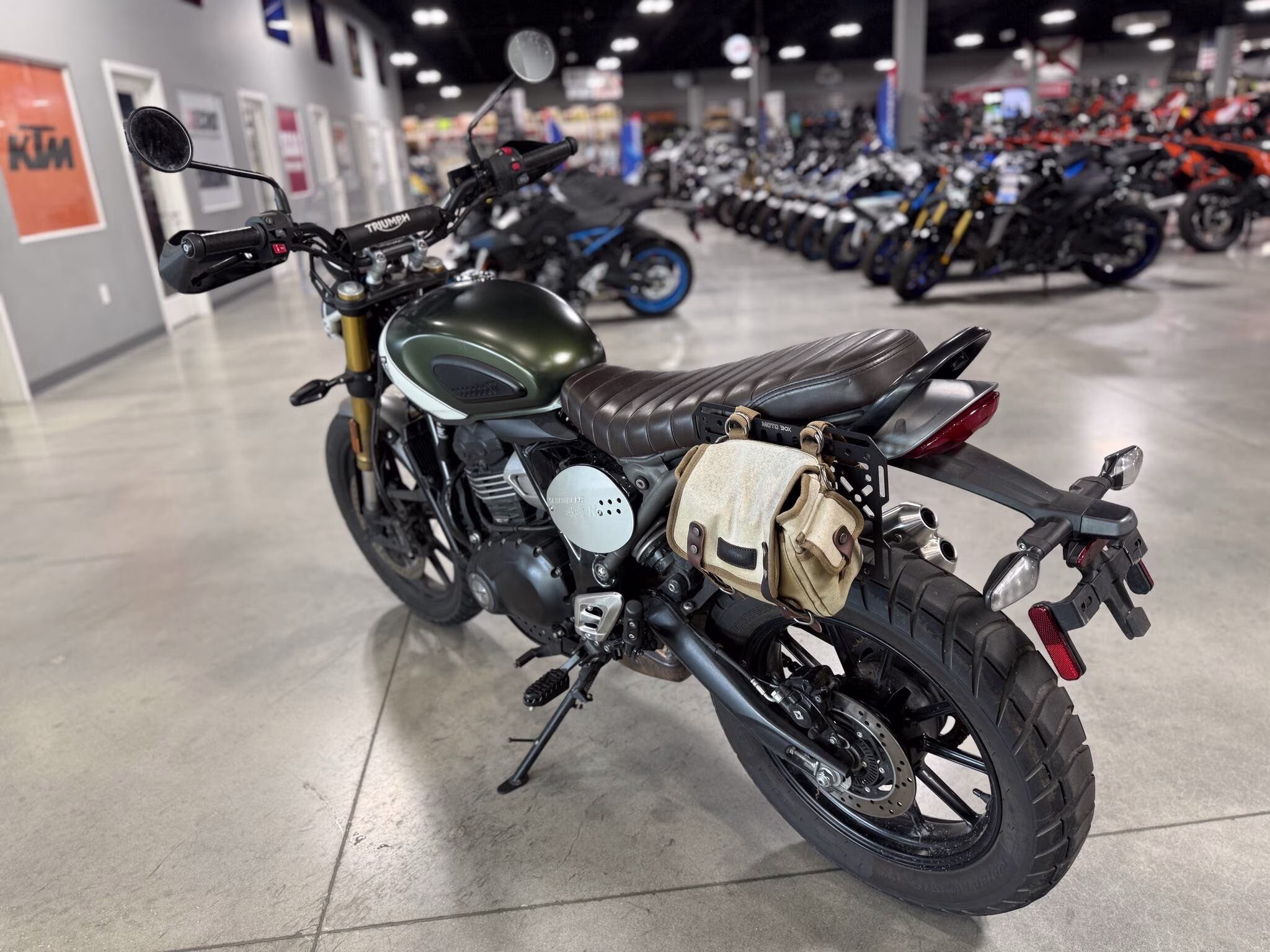 2024 Triumph Scrambler 400 X Motorcycle