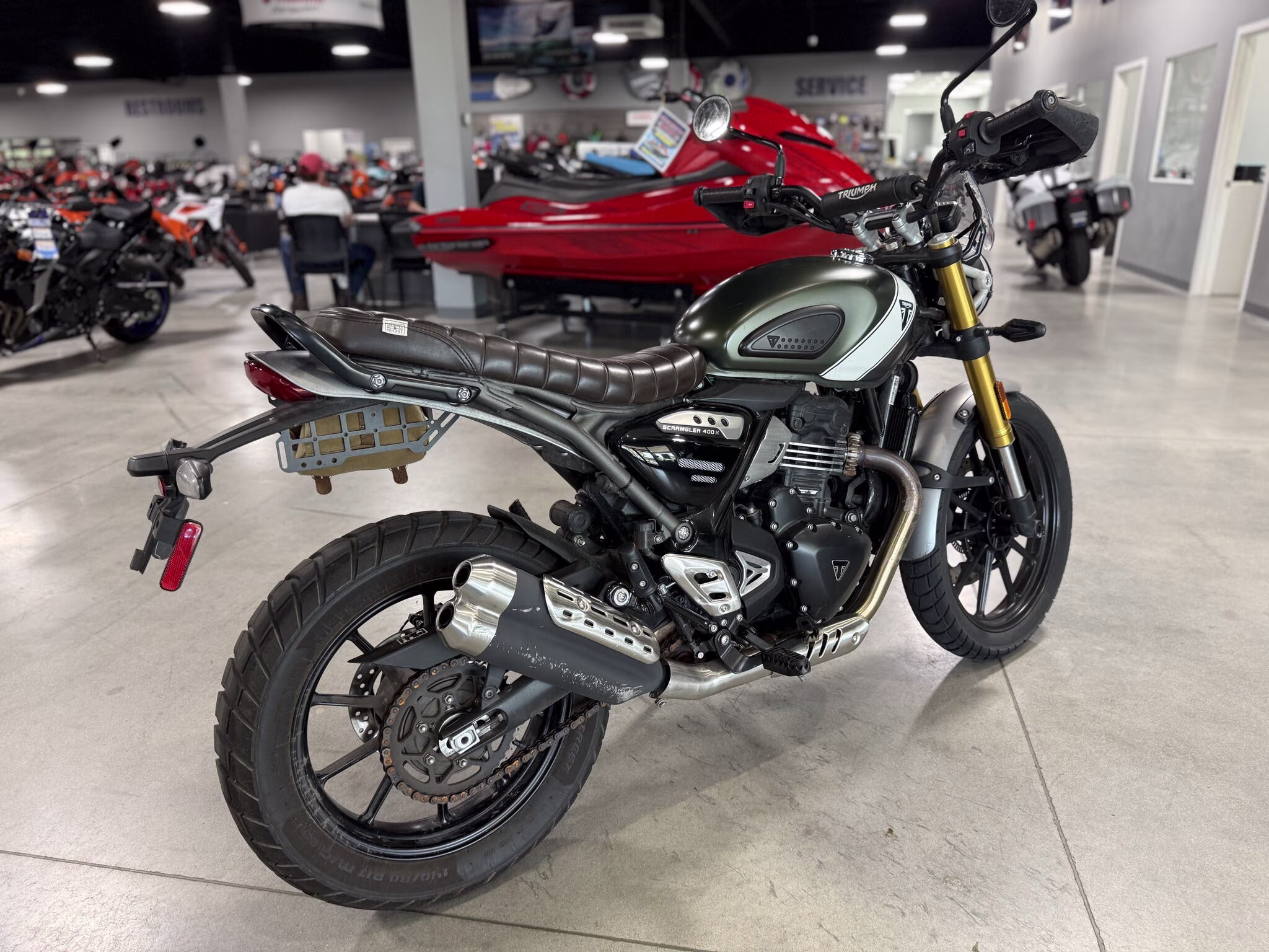 2024 Triumph Scrambler 400 X Motorcycle