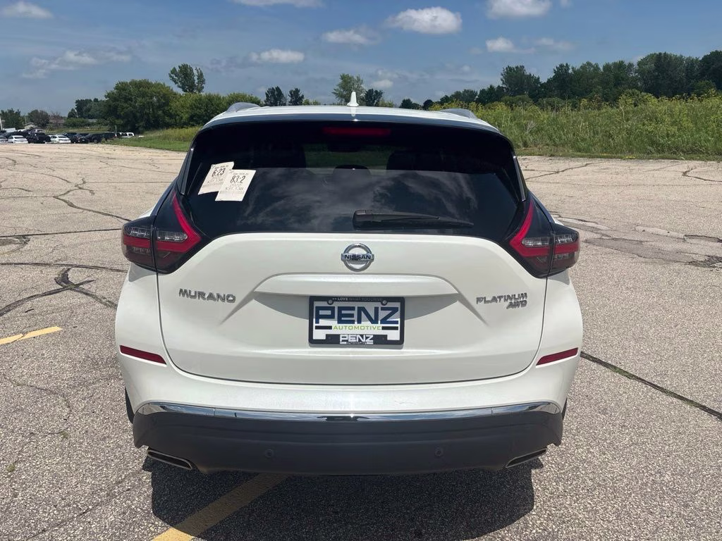 2022 Brilliant Silver Metallic Nissan Murano Platinum AWD SUV