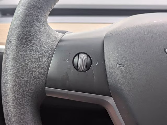 2023 White Tesla Model 3 Base RWD Sedan