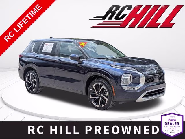 2024 Cosmic Blue Metallic Mitsubishi Outlander SE FWD SUV