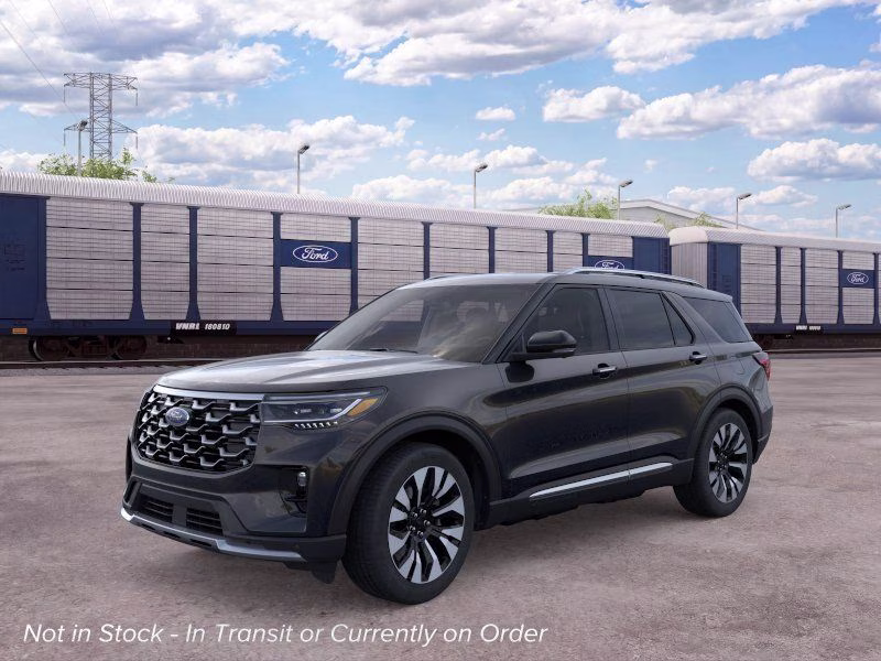 2026 Agate Black Metallic Ford Explorer Platinum 4X4 SUV