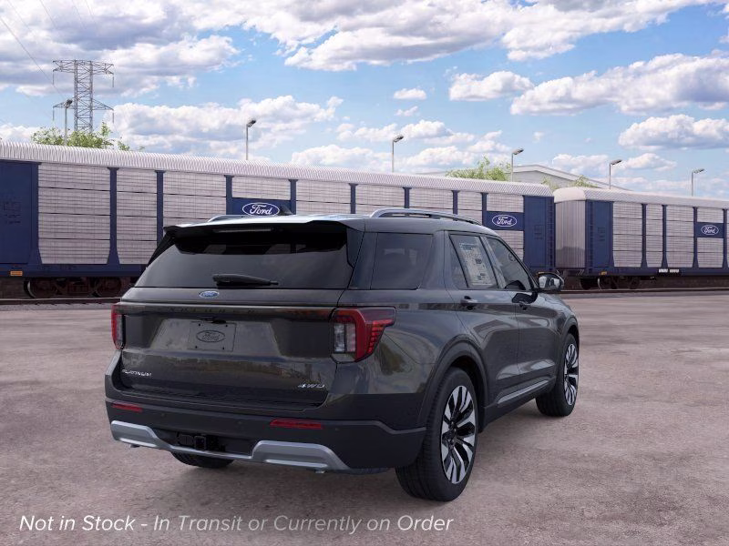 2026 Agate Black Metallic Ford Explorer Platinum 4X4 SUV