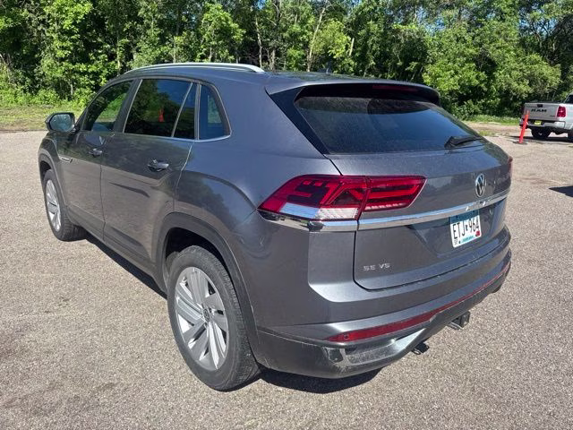 2020 Platinum Gray Metallic Volkswagen Atlas Cross Sport 3.6L V6 SE w/Technology R-Line AWD SUV