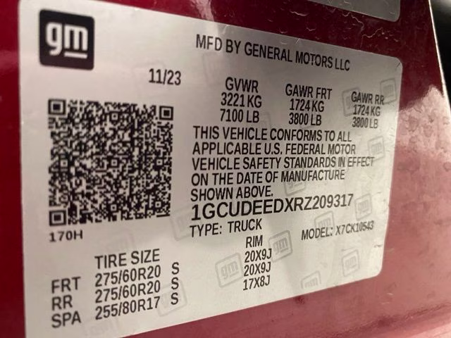 2024 Radiant Red Tintcoat Chevrolet Silverado 1500 RST 4X4 Truck
