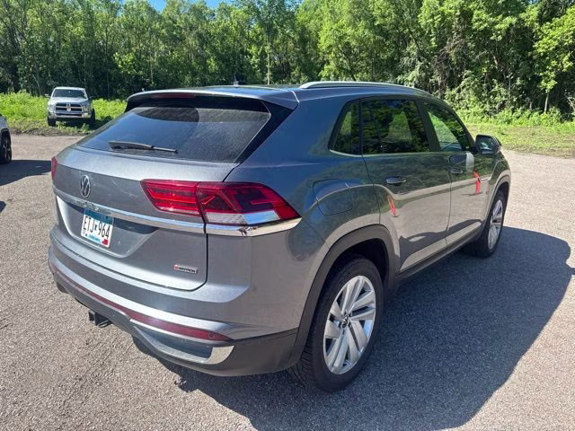 2020 Platinum Gray Metallic Volkswagen Atlas Cross Sport 3.6L V6 SE w/Technology R-Line AWD SUV