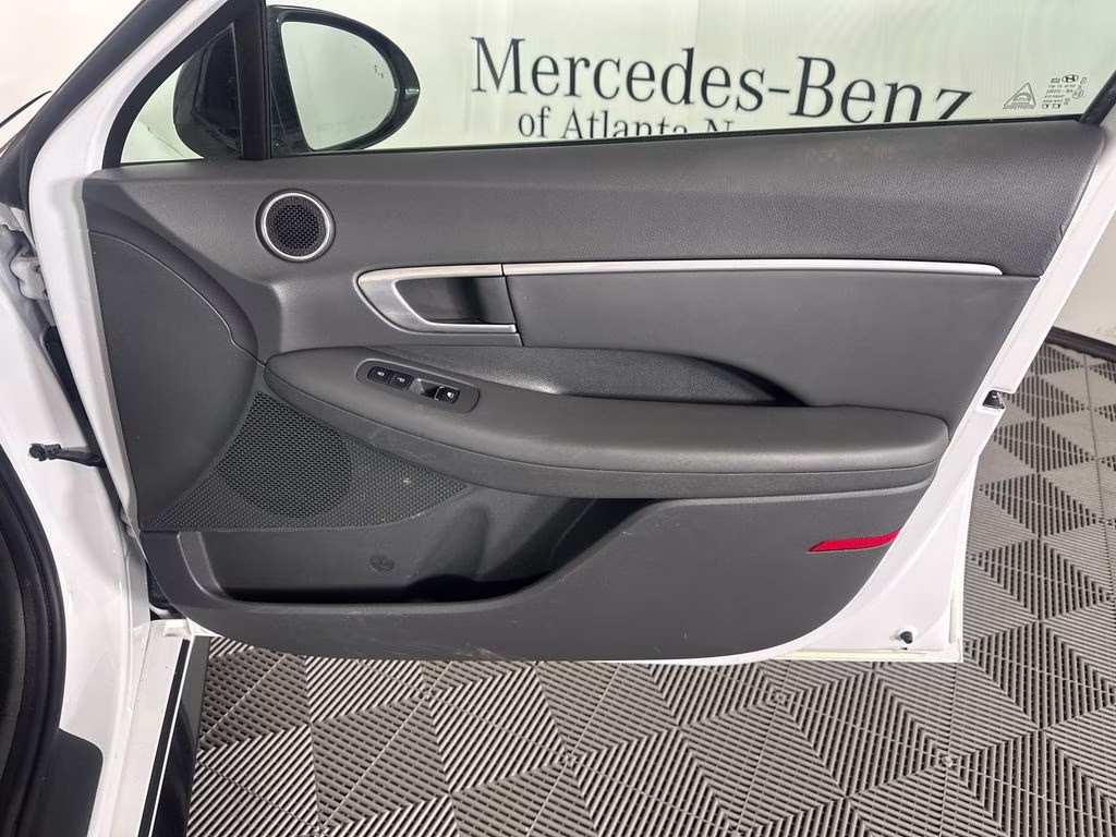 2020 Quartz White Hyundai Sonata SEL Plus FWD Sedan