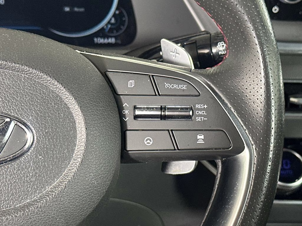 2020 Quartz White Hyundai Sonata SEL Plus FWD Sedan