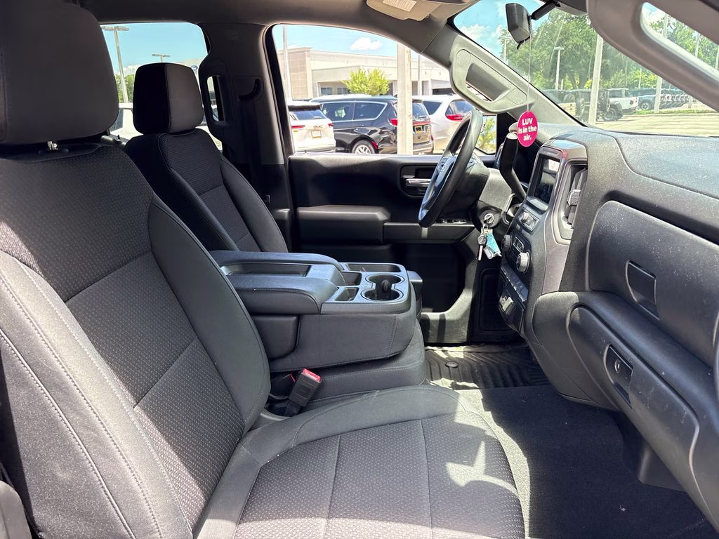 2019 Shadow Gray Metallic Chevrolet Silverado 1500 Custom RWD Truck