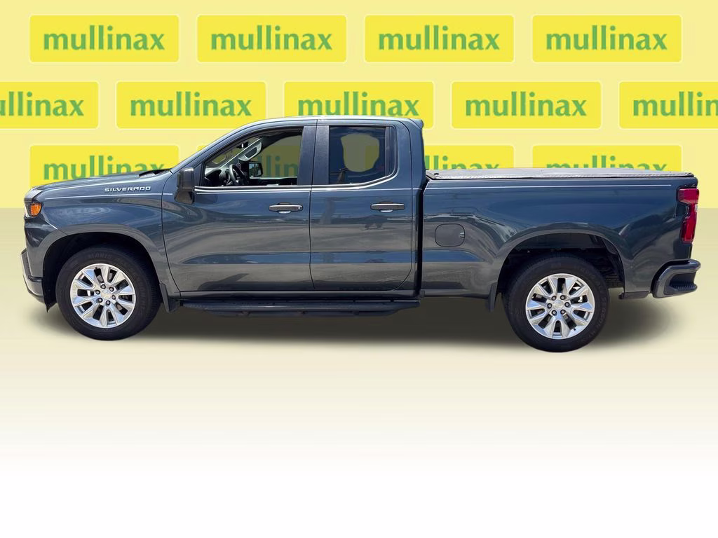 2019 Shadow Gray Metallic Chevrolet Silverado 1500 Custom RWD Truck