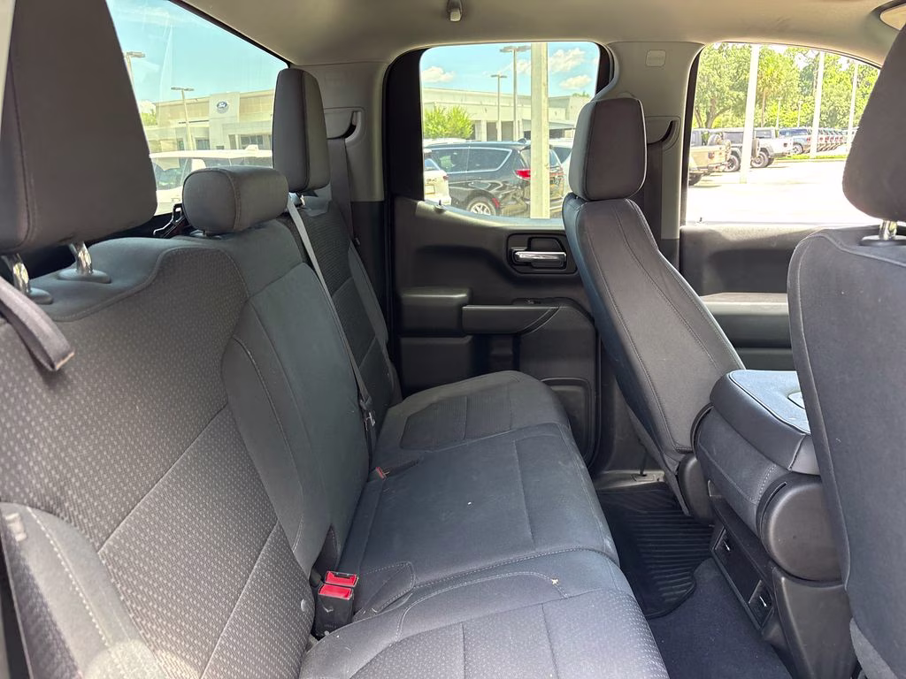 2019 Shadow Gray Metallic Chevrolet Silverado 1500 Custom RWD Truck