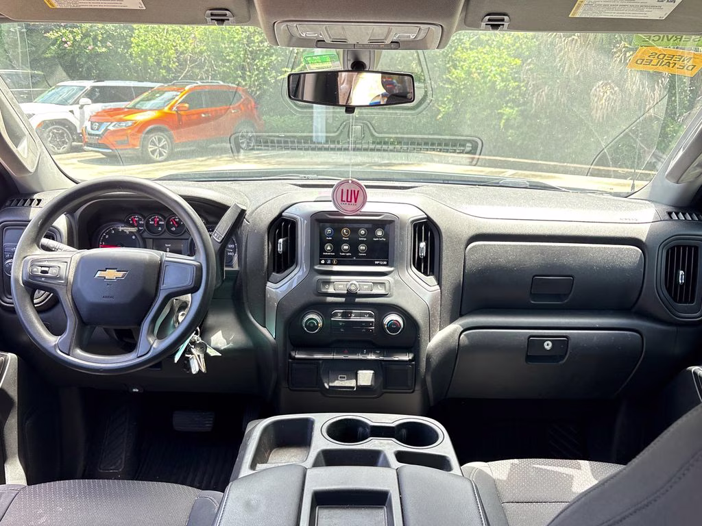 2019 Shadow Gray Metallic Chevrolet Silverado 1500 Custom RWD Truck