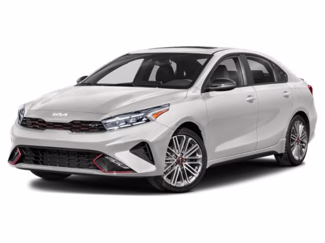 2024 Snow White Pearl Kia Forte GT-Line FWD Sedan