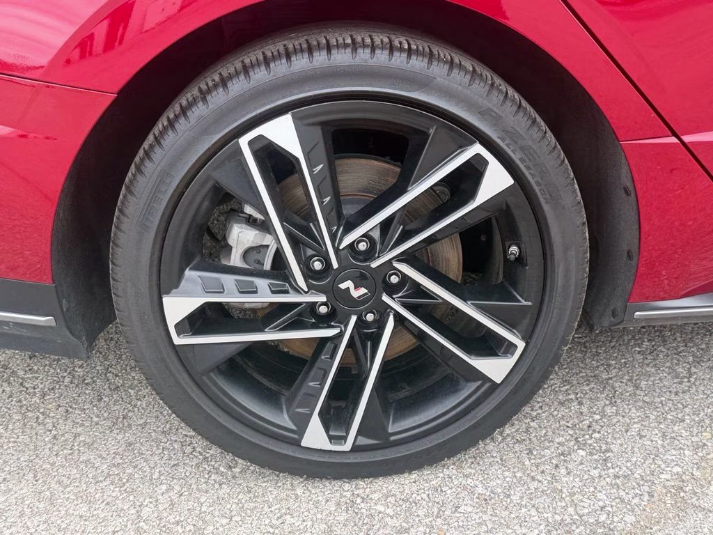 2025 Ultimate Red Hyundai Sonata N Line FWD Sedan