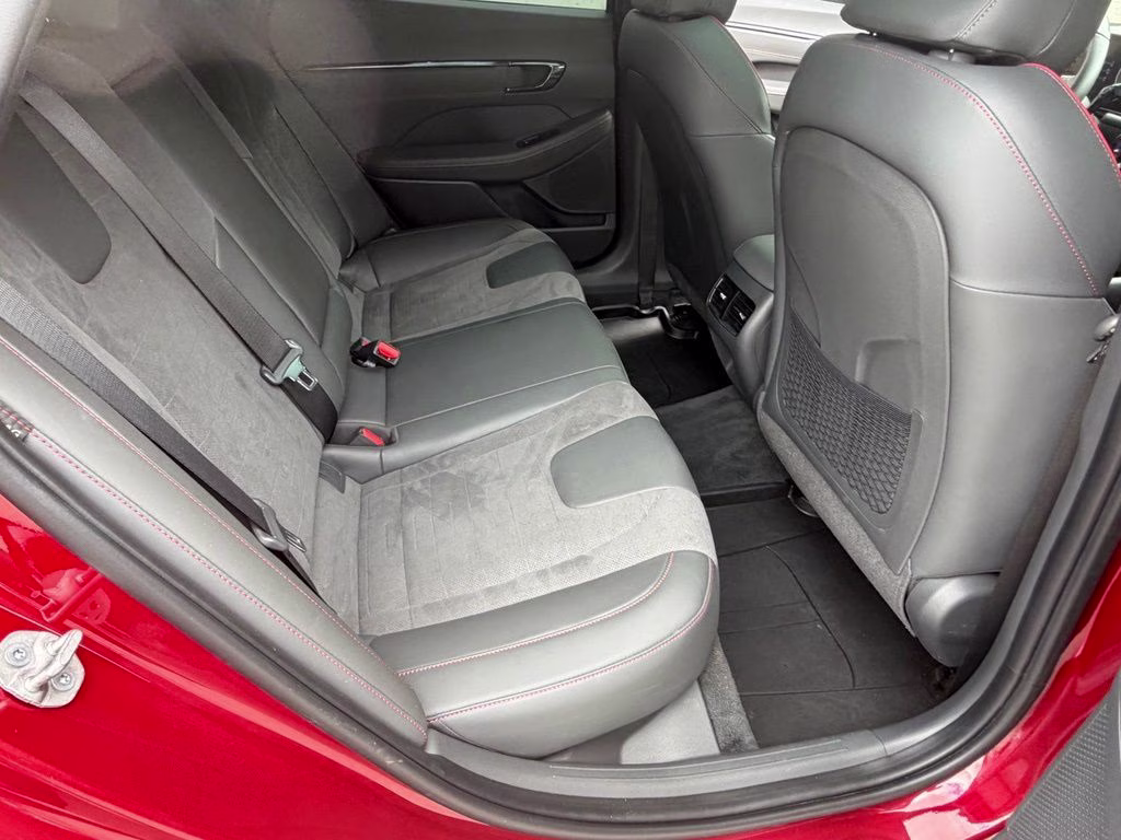 2025 Ultimate Red Hyundai Sonata N Line FWD Sedan