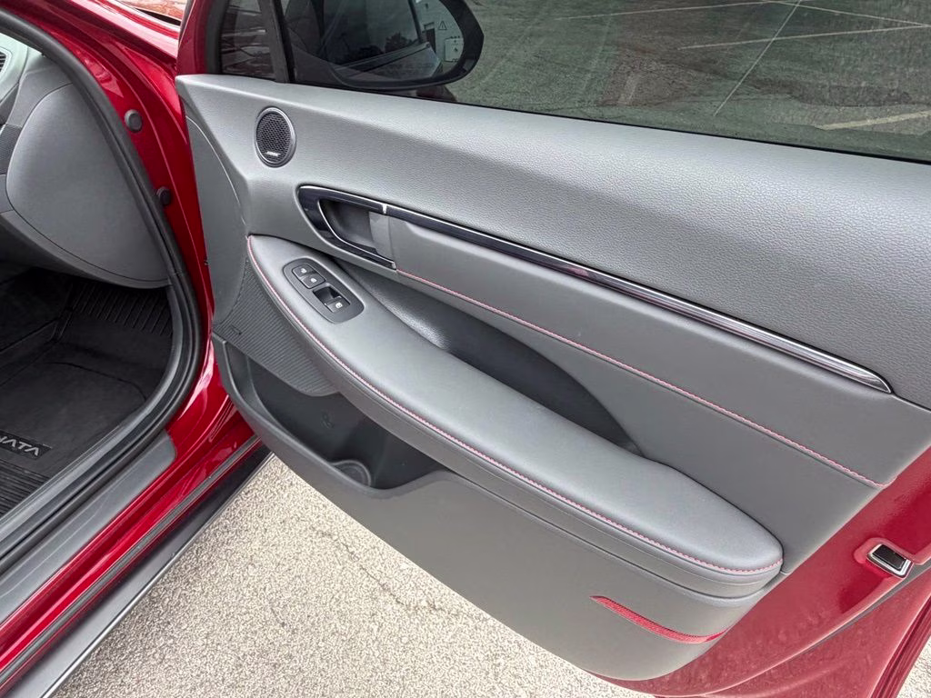 2025 Ultimate Red Hyundai Sonata N Line FWD Sedan