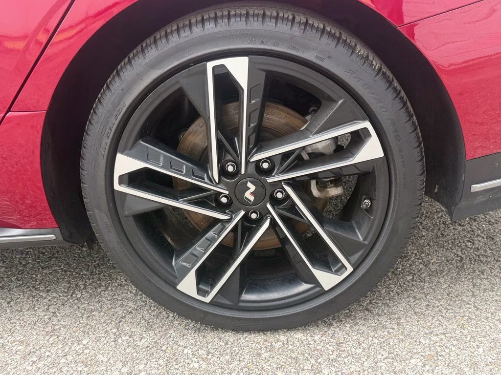 2025 Ultimate Red Hyundai Sonata N Line FWD Sedan