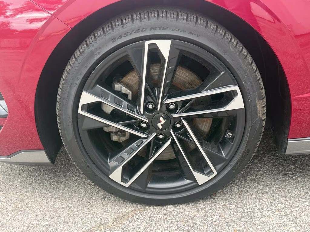 2025 Ultimate Red Hyundai Sonata N Line FWD Sedan