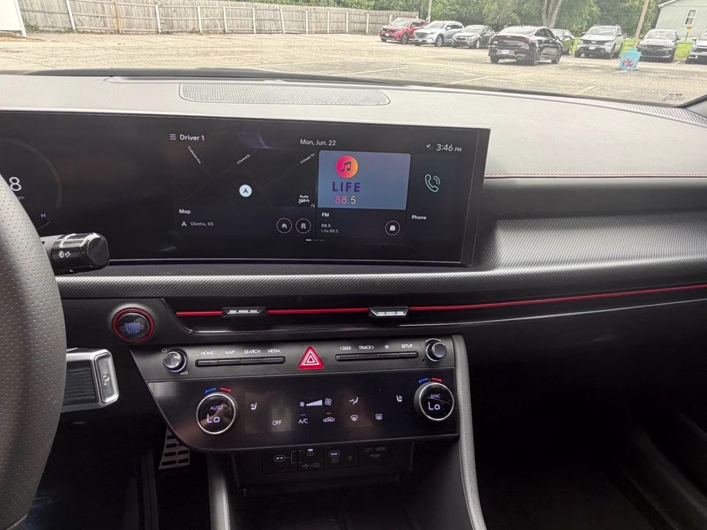 2025 Ultimate Red Hyundai Sonata N Line FWD Sedan