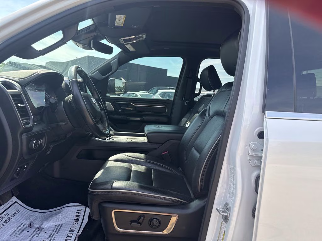 2020 Ivory White Tri-Coat Pearlcoat Ram 1500 Limited 4X4 Truck