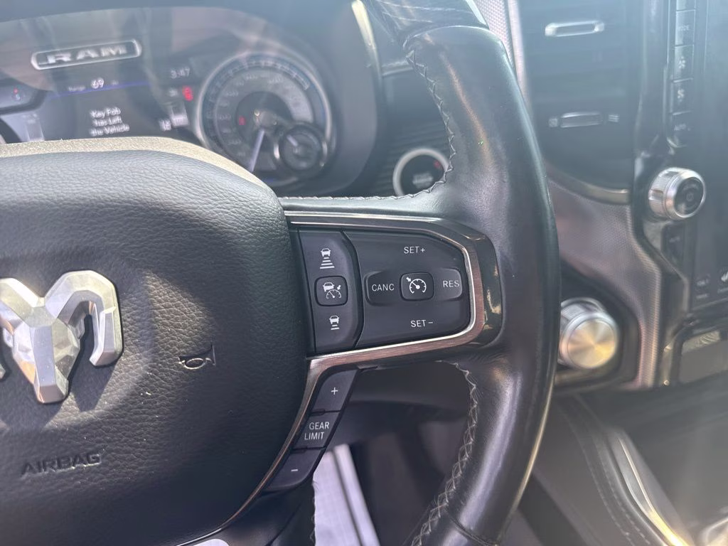 2020 Ivory White Tri-Coat Pearlcoat Ram 1500 Limited 4X4 Truck