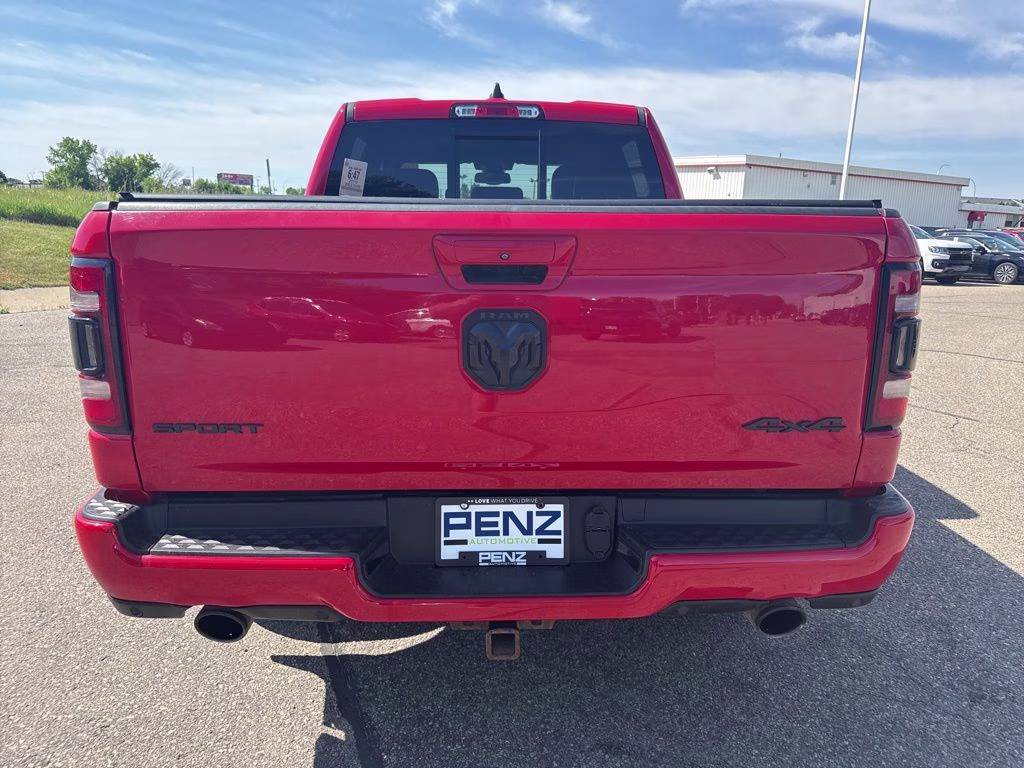 2019 Flame Red Clearcoat Ram 1500 Rebel 4X4 Truck