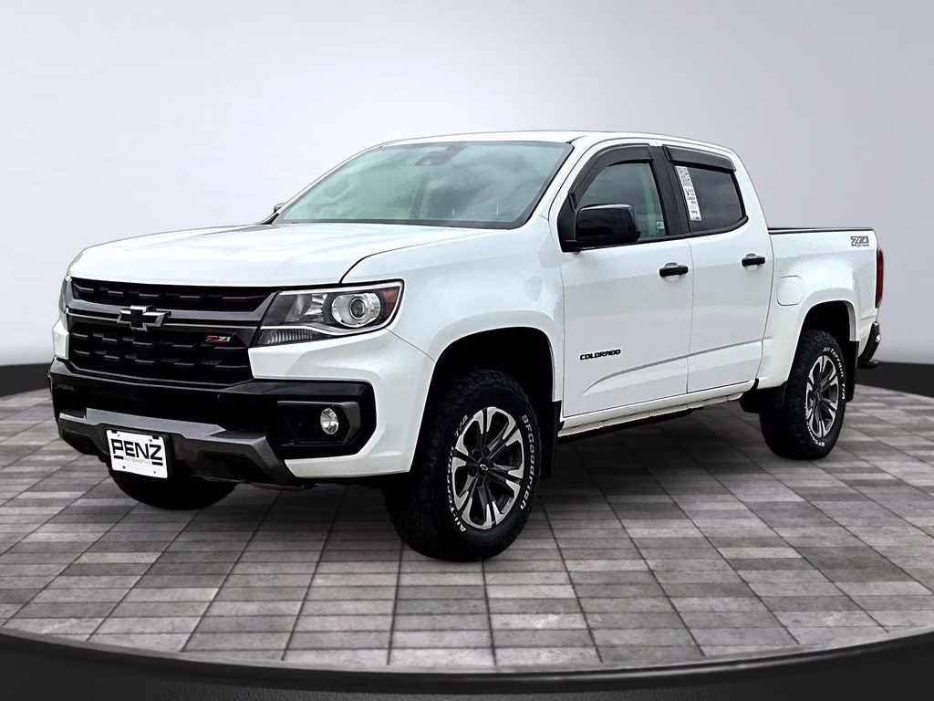 2022 Summit White Chevrolet Colorado Z71 4X4 Truck