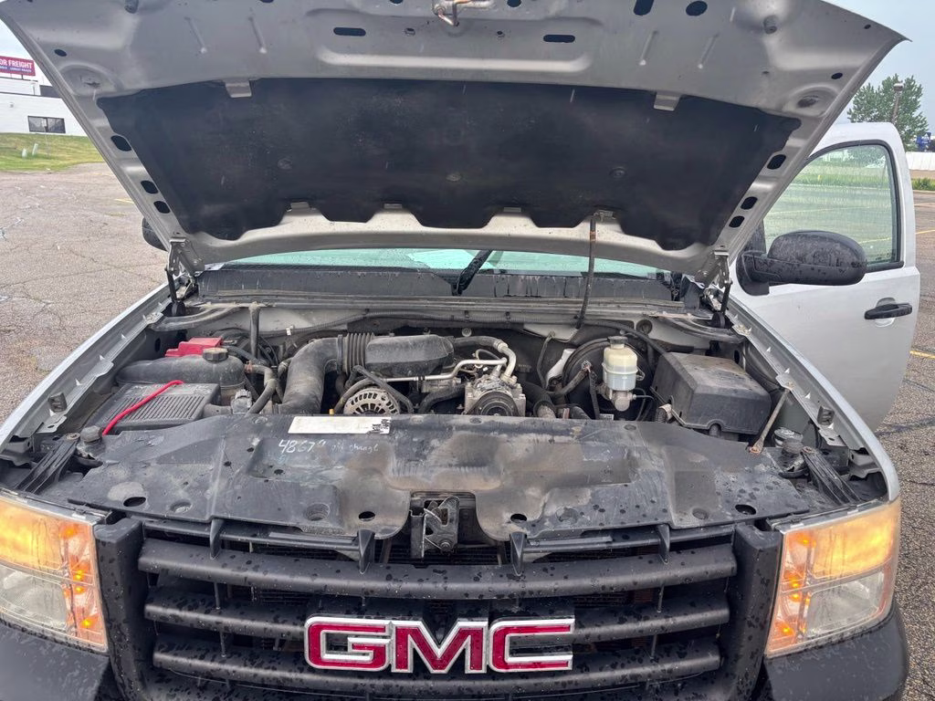 2011 Pure Silver Metallic GMC Sierra 1500 Work Truck RWD Truck