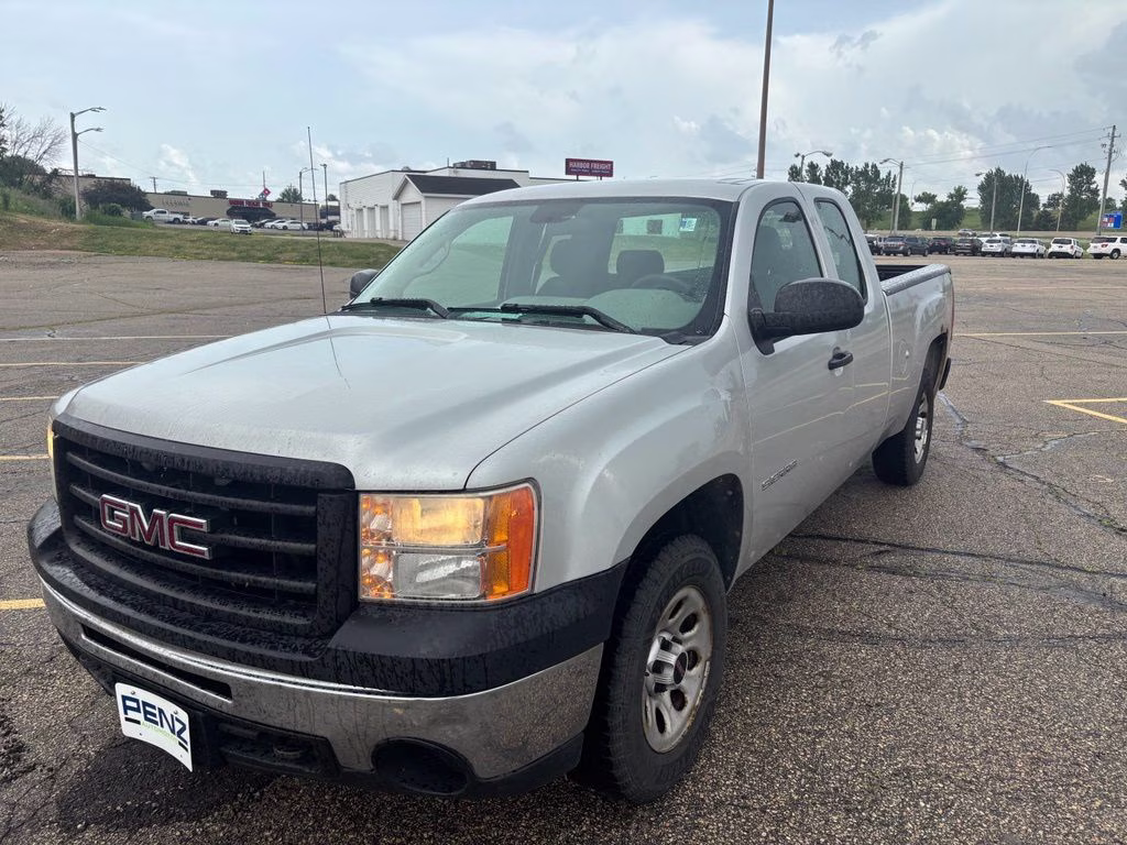 2011 Pure Silver Metallic GMC Sierra 1500 Work Truck RWD Truck