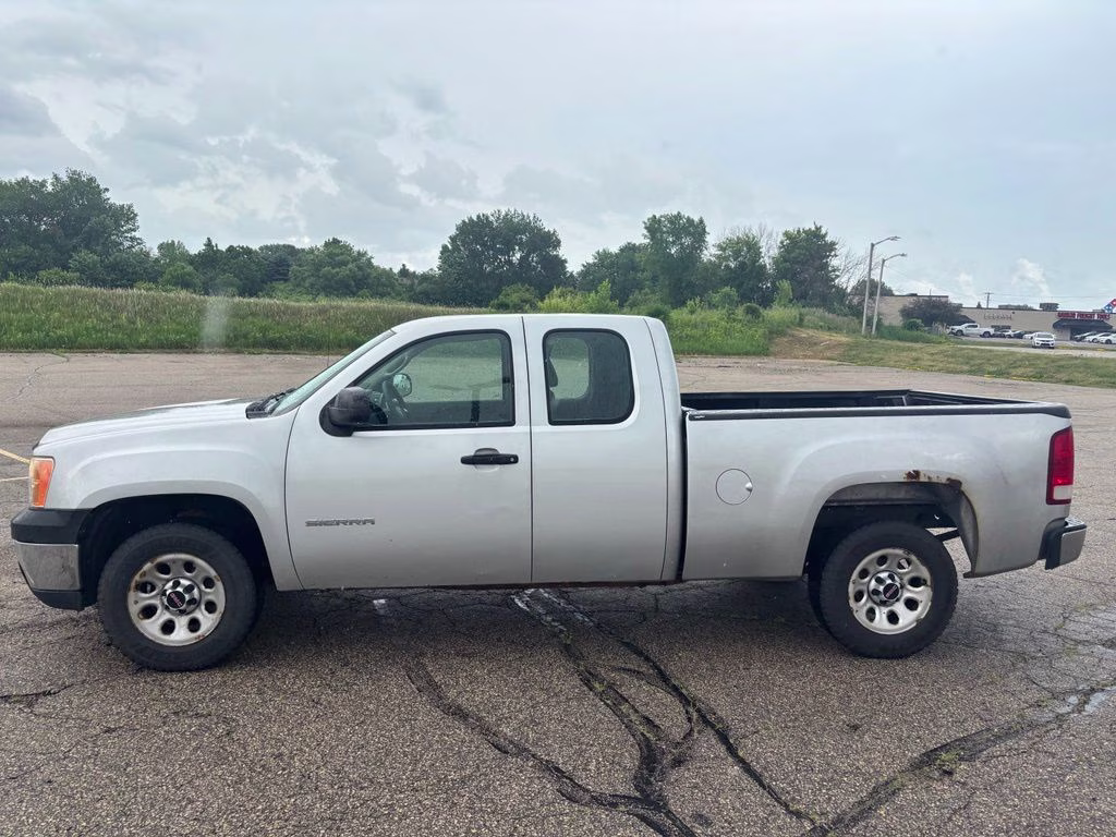 2011 Pure Silver Metallic GMC Sierra 1500 Work Truck RWD Truck