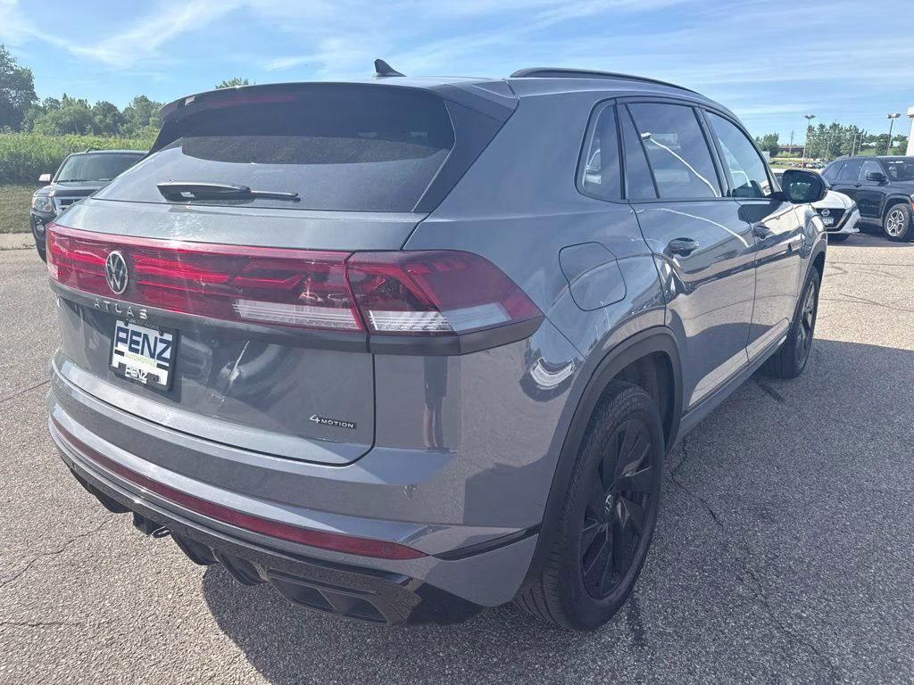 2024 Pure Gray Volkswagen Atlas Cross Sport 2.0T SEL Premium R-Line AWD SUV