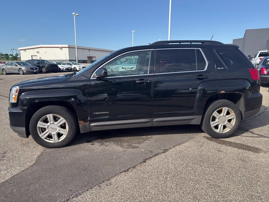 2016 Ebony Twilight Metallic GMC Terrain SLE-2 AWD SUV