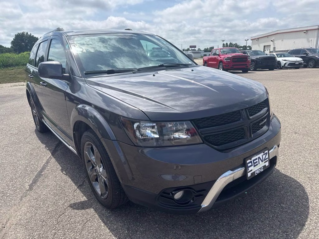 2014 Granite Crystal Metallic Clearcoat Dodge Journey Crossroad AWD SUV