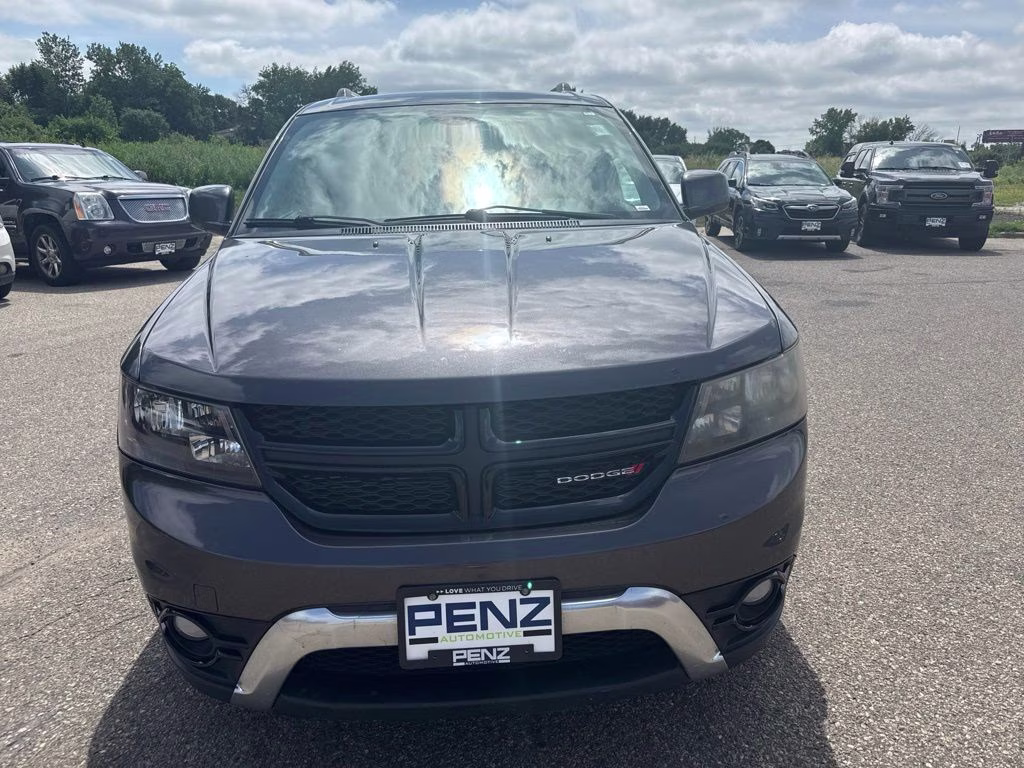 2014 Granite Crystal Metallic Clearcoat Dodge Journey Crossroad AWD SUV