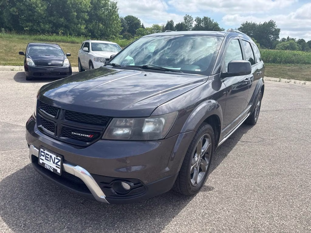 2014 Granite Crystal Metallic Clearcoat Dodge Journey Crossroad AWD SUV