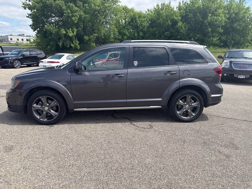 2014 Granite Crystal Metallic Clearcoat Dodge Journey Crossroad AWD SUV