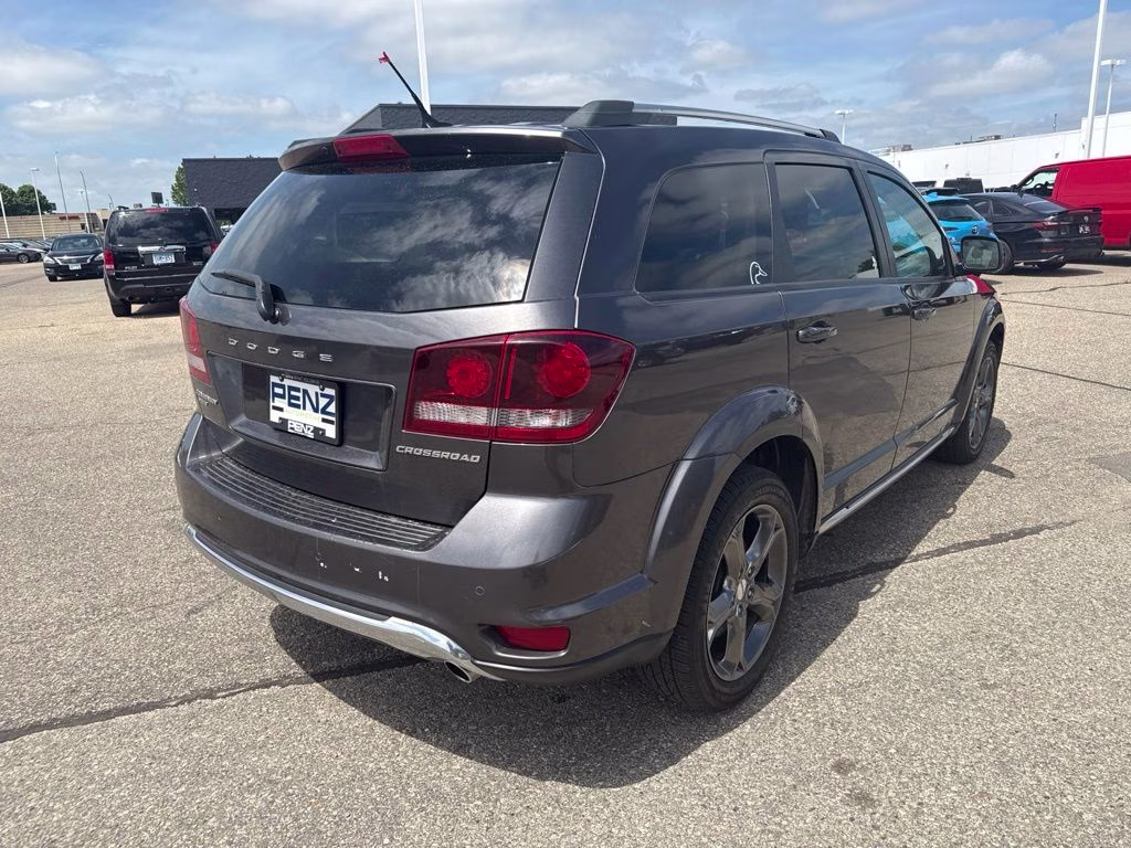 2014 Granite Crystal Metallic Clearcoat Dodge Journey Crossroad AWD SUV