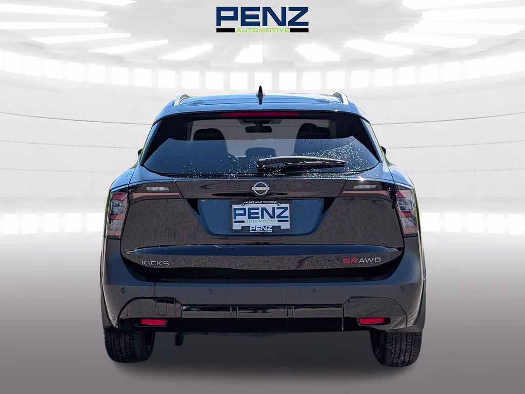 2025 Super Black Nissan Kicks SR AWD SUV