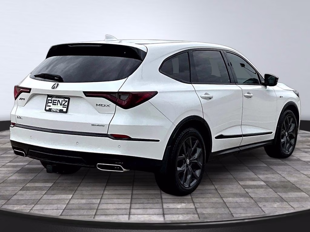 2023 Platinum White Pearl Acura MDX A-Spec AWD SUV