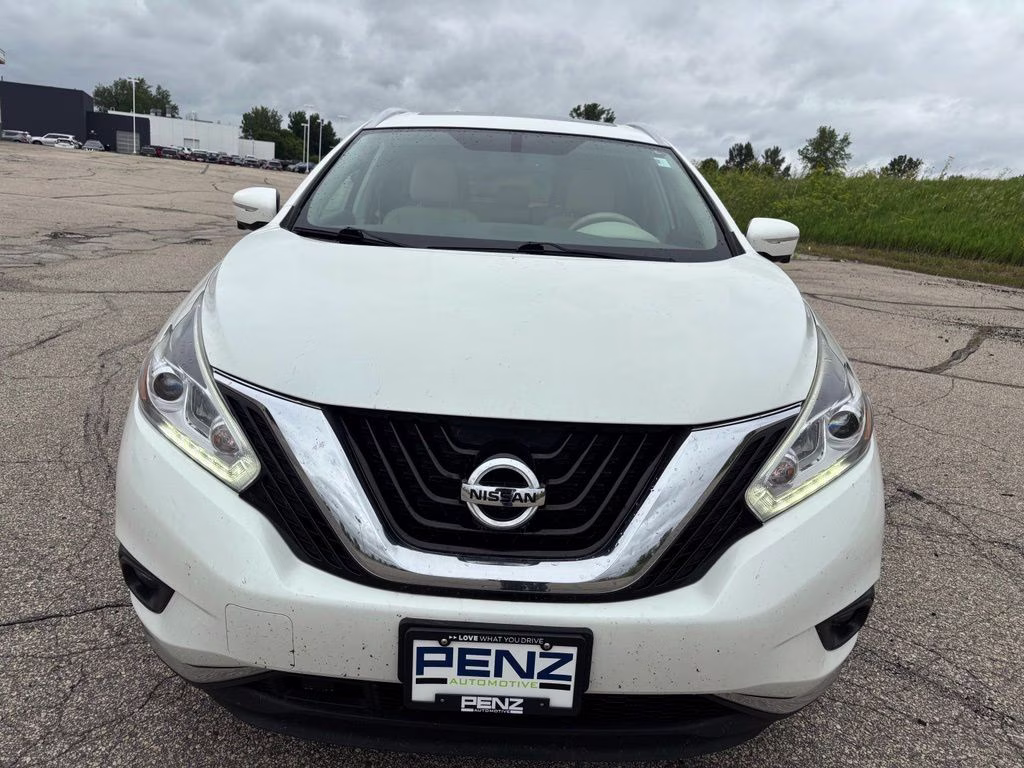 2015 Pearl White Nissan Murano Platinum AWD SUV