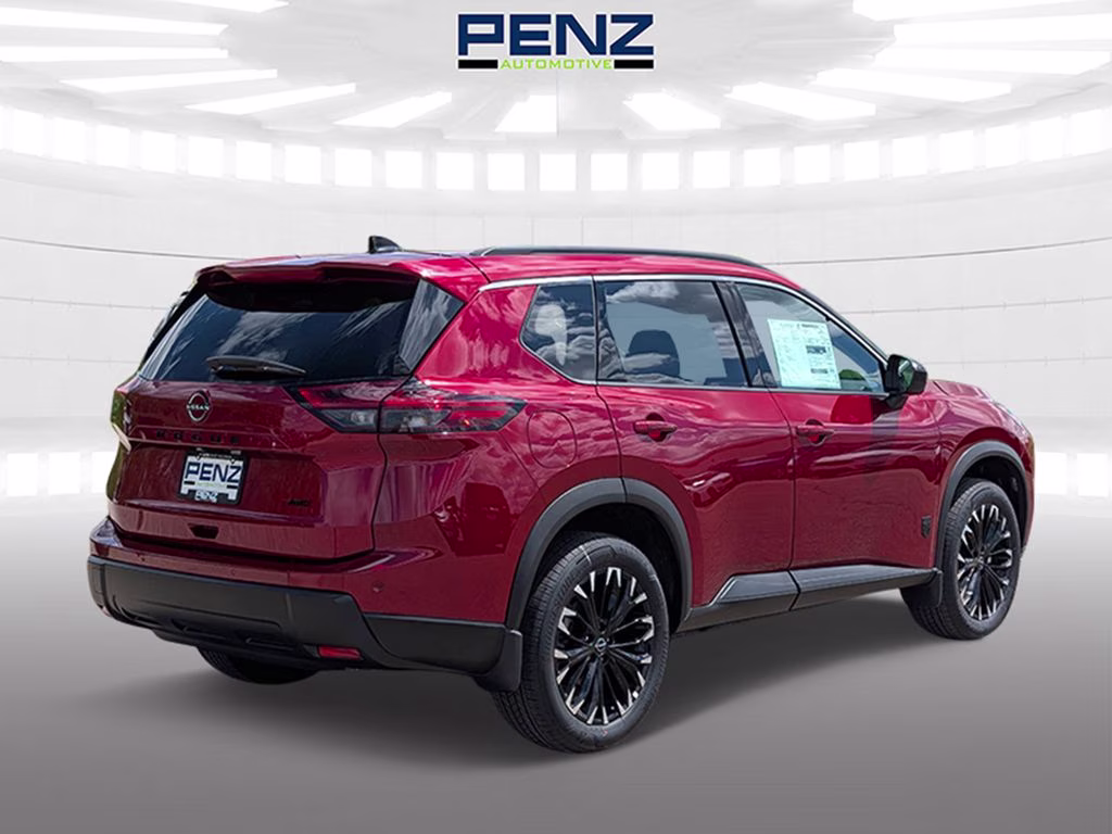 2026 Scarlet Ember Tintcoat Nissan Rogue Dark Armor AWD SUV
