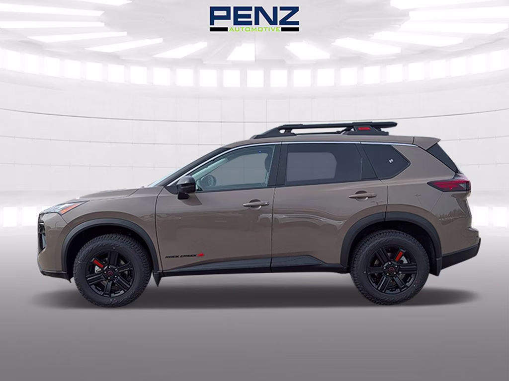 2026 Baja Storm Metallic Nissan Rogue Rock Creek AWD SUV